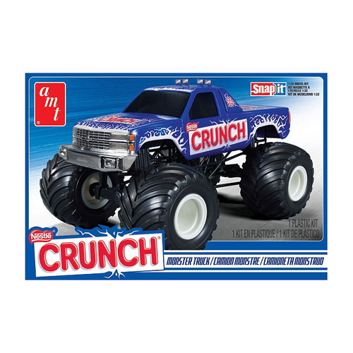 Nestle Crunch Chevy Monster Truck Snap-Fit Model Kit